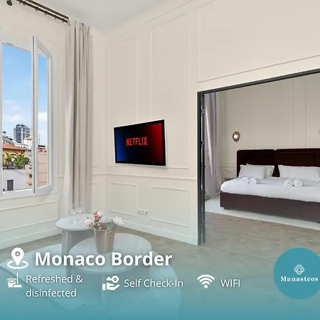 Frontiere Monaco - Luxueux Renove - Gh *