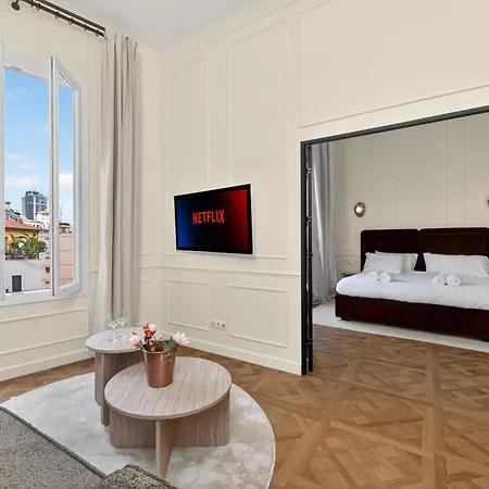 Апартаменты Frontiere Monaco - Luxueux Renove - Gh Босолей